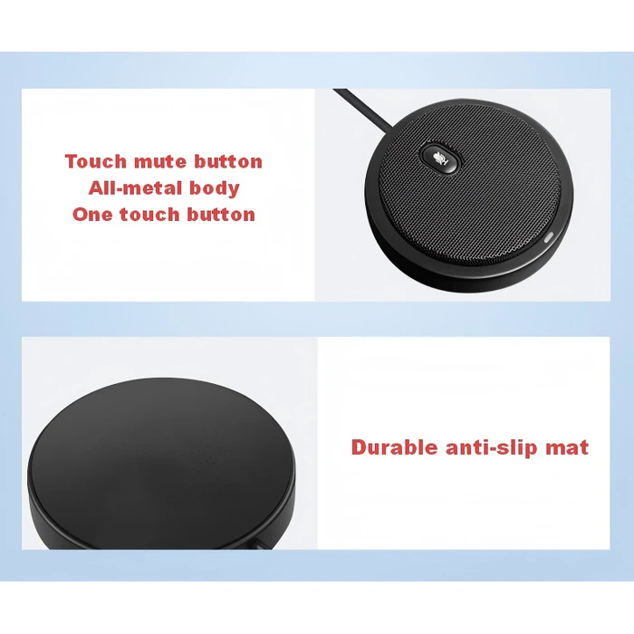 CMTECK UM02 Επιτραπέζιο Μικρόφωνο USB Omnidirectional, Μαύρο