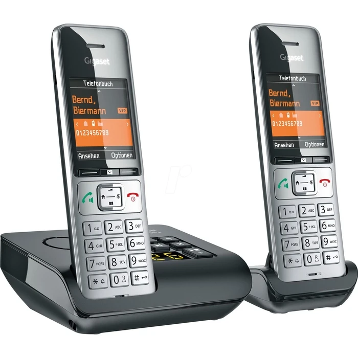 Ασύρματο Τηλέφωνο Gigaset COMFORT 500A duo silver-black
