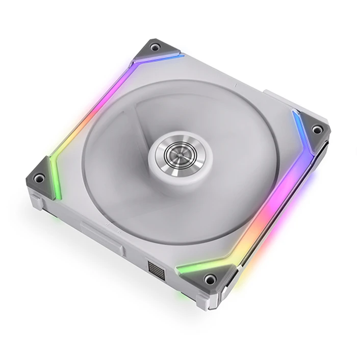 Case Fan 14cm Lian Li UNI Fan SL 140 Double White - aRGB PWM 1500RPM (2pcs) with controller
