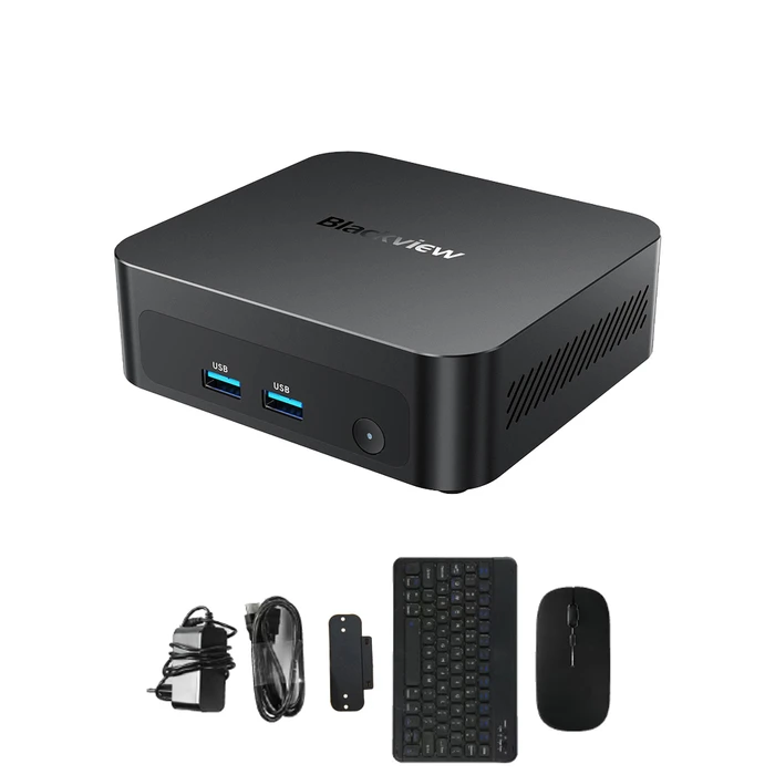 BlackView MP300 Mini PC – Intel Core 5 210H, 16GB LPDDR4X, 512GB SSD, Windows 11 Pro