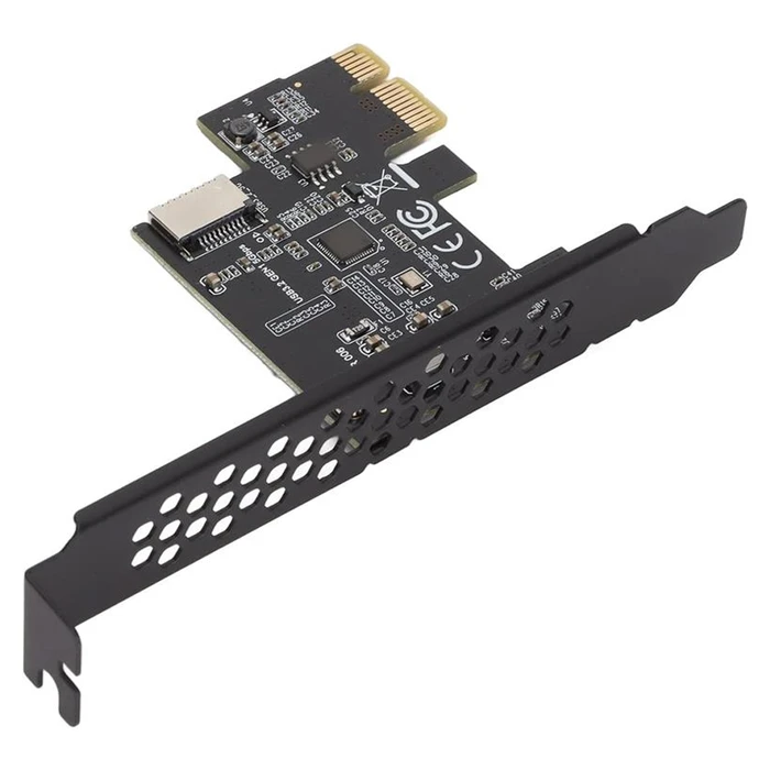 GEMBIRD PCI‑Express USB 3.2 Gen1 (5 Gbps) Type‑E (Key‑A) Expansion Card - UPC‑U3