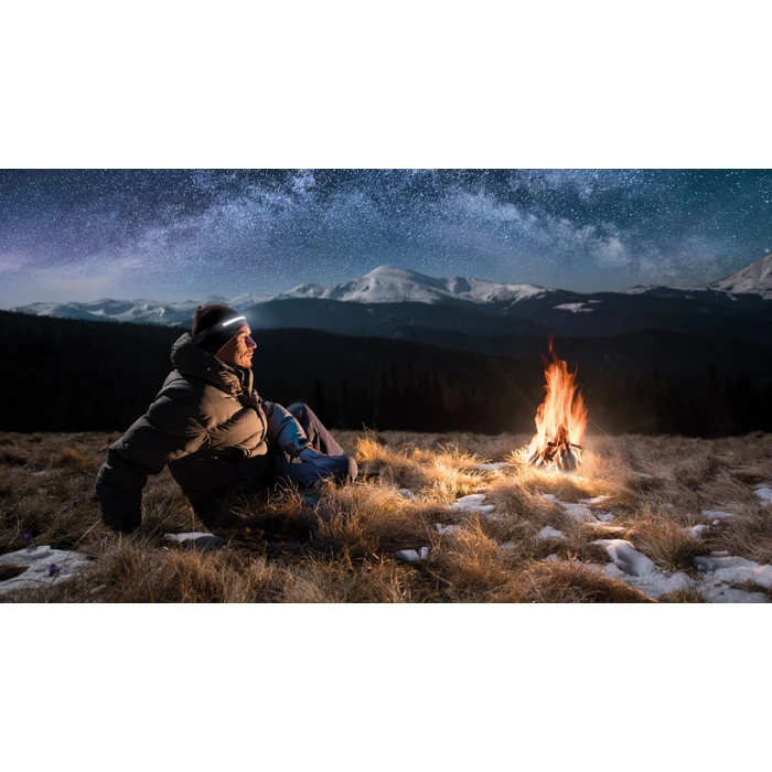 Rebel Headlamp 3W LED + 5W COB, Rechargeable USB-C (Model DM-0935-2)