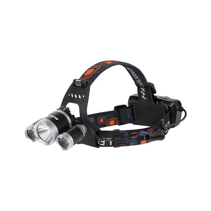 Φακός Κεφαλής LED Rebel υψηλής ισχύος Επαναφορτιζόμενος