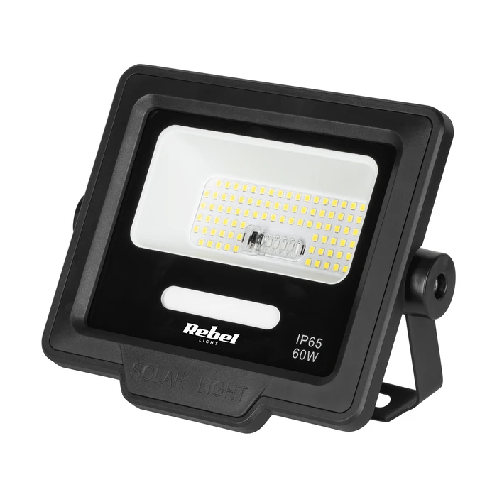 Rebel Ηλιακός Προβολέας 60W με Τηλεχειριστήριο