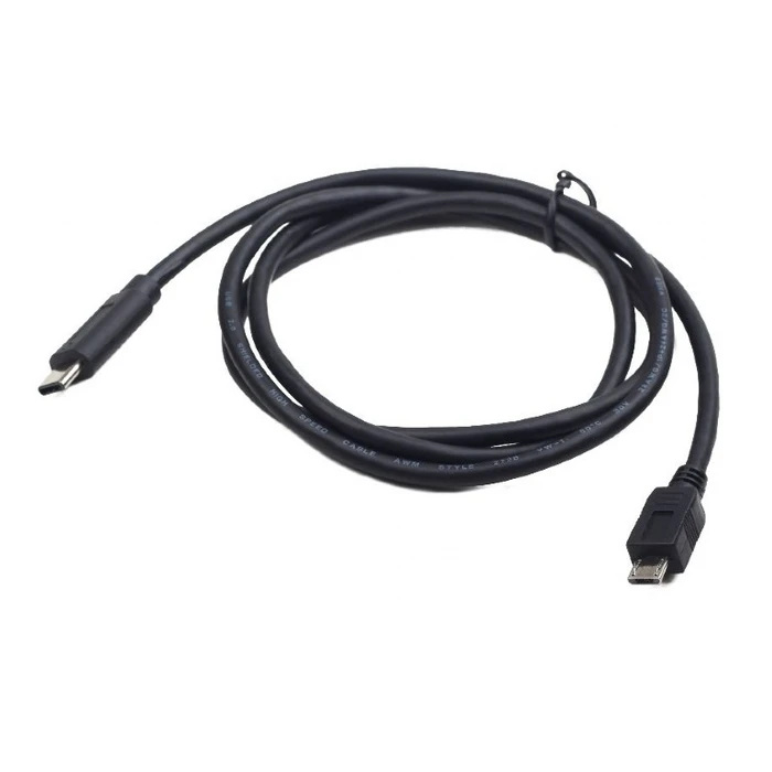 Καλώδιo USB Cablexpert 2.0 Micro BM to Type-C (MICRO BM/CM) 1,8m