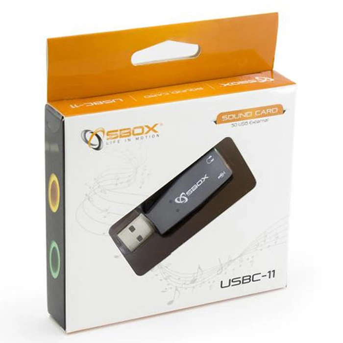 Εξωτερική Κάρτα Ήχου Sbox USB 5.1 3D