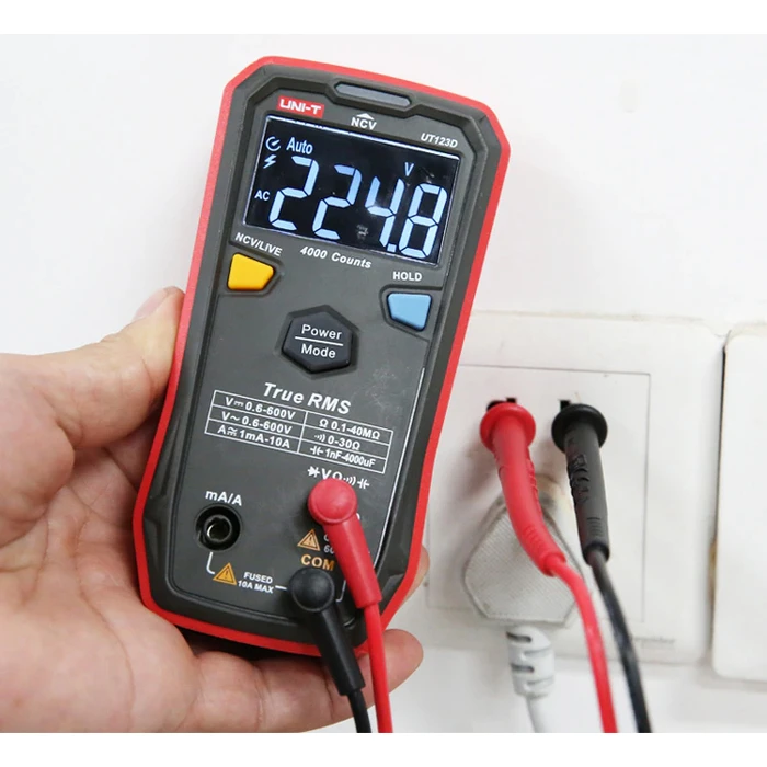 Πολύμετρο Uni-T ψηφιακό UT123D, True RMS, NCV, AC/DC
