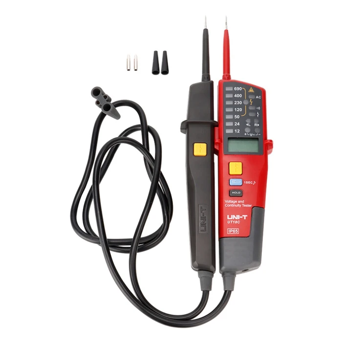 Μετρητής Τάσης Uni-T Ac/Dc Ut18C, 12V Έως 690V, IP65