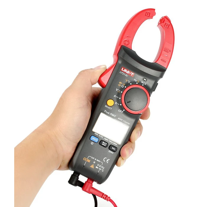 Πολύμετρο Uni-T & αμπεροτσιμπίδα UT213C, 400A AC/DC, NCV, True RMS