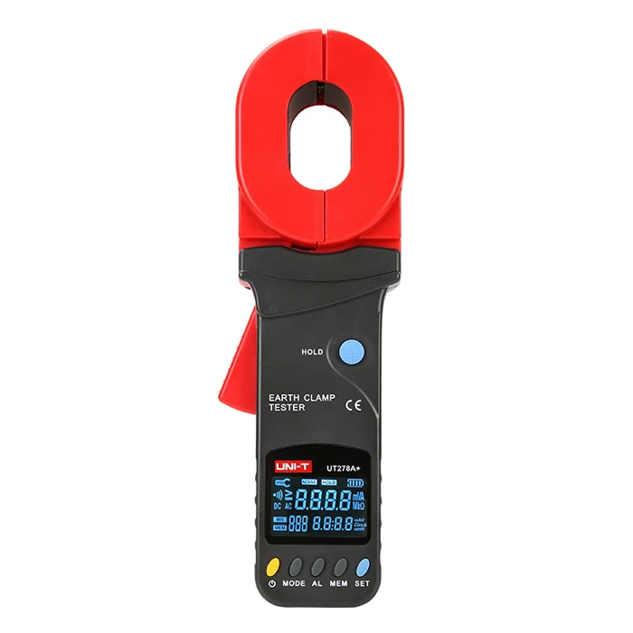 Αμπεροτσιμπίδα Uni-T Μετρητής γείωσης UT278A+, έως 1200Ω, 20A