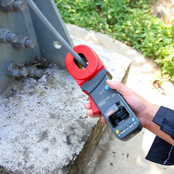 Αμπεροτσιμπίδα Uni-T Μετρητής γείωσης UT278A+, έως 1200Ω, 20A