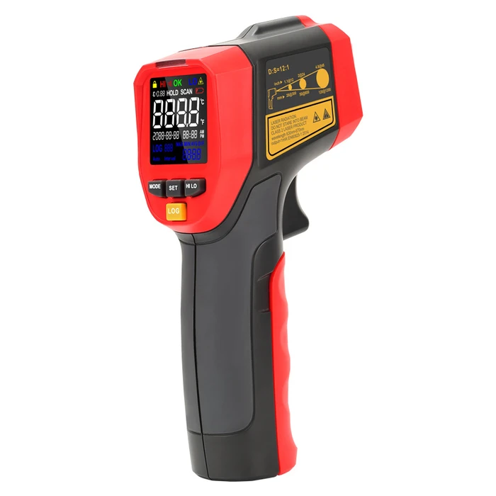 Θερμόμετρο υπερύθρων Uni-T UT301DPLUS, με διπλό laser, -32 έως +600°C