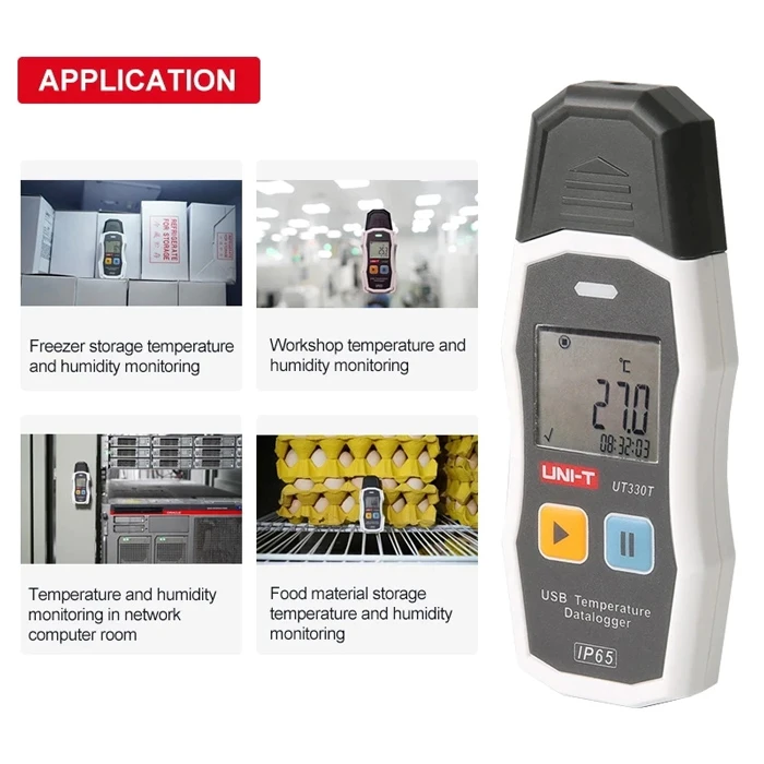 Ψηφιακό Θερμόμετρο Uni-T UT330T, USB, -30 έως 70 °C