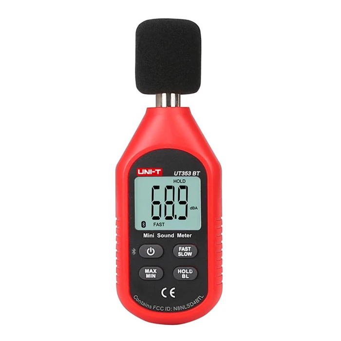Ντεσιμπελόμετρο Uni-T ψηφιακό UT353BT, 30-130dB, Bluetooth