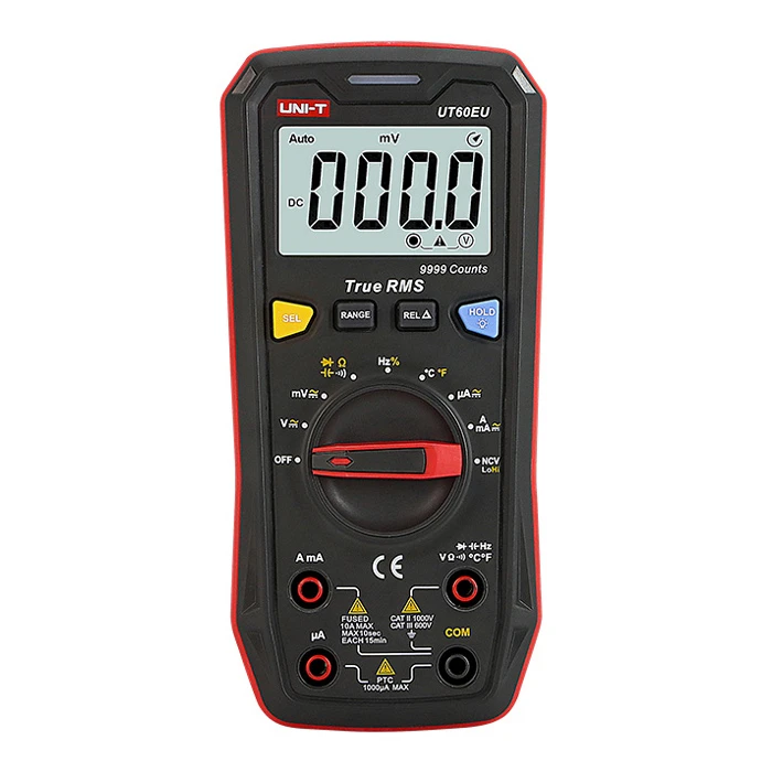 Πολύμετρο Uni-T ψηφιακό UT60EU, 1000V AC/DC, NCV, True RMS