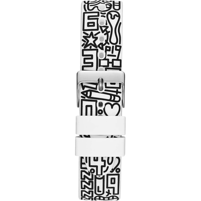 Ανδρικό Ρολόι Guess V0023M9 (38mm) Καουτσούκ Λουράκι Πολύχρωμο