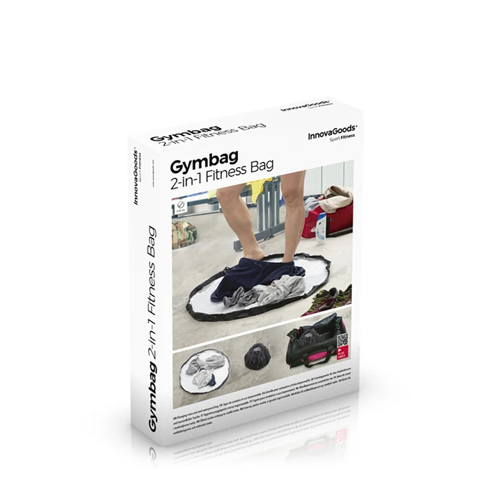 Τσάντα Αλλαγής Ρούχων Γυμναστηρίου InnovaGoods 2 σε 1 Gymbag