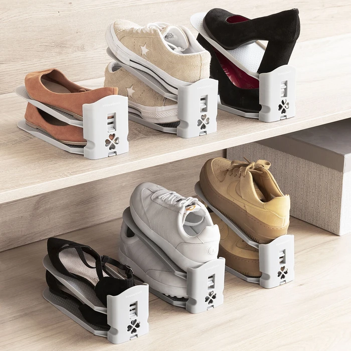 InnovaGoods Adjustable Shoe Organiser Sholzzer x6