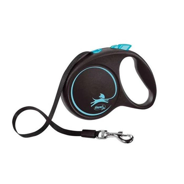 Λουράκι Σκύλου Flexi Automatic leash Black Design M 5 m, Blue