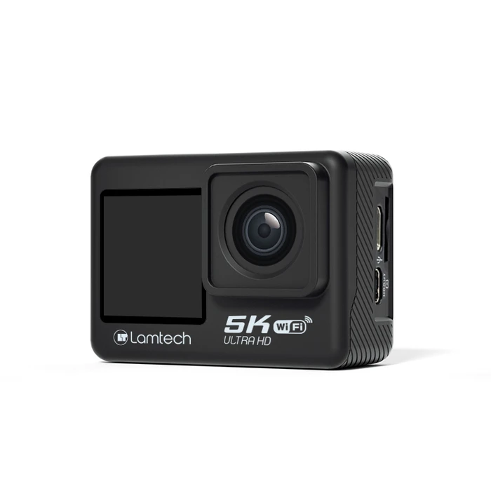 Action Camera Lamtech 5K/EIS DUAL SCREEN