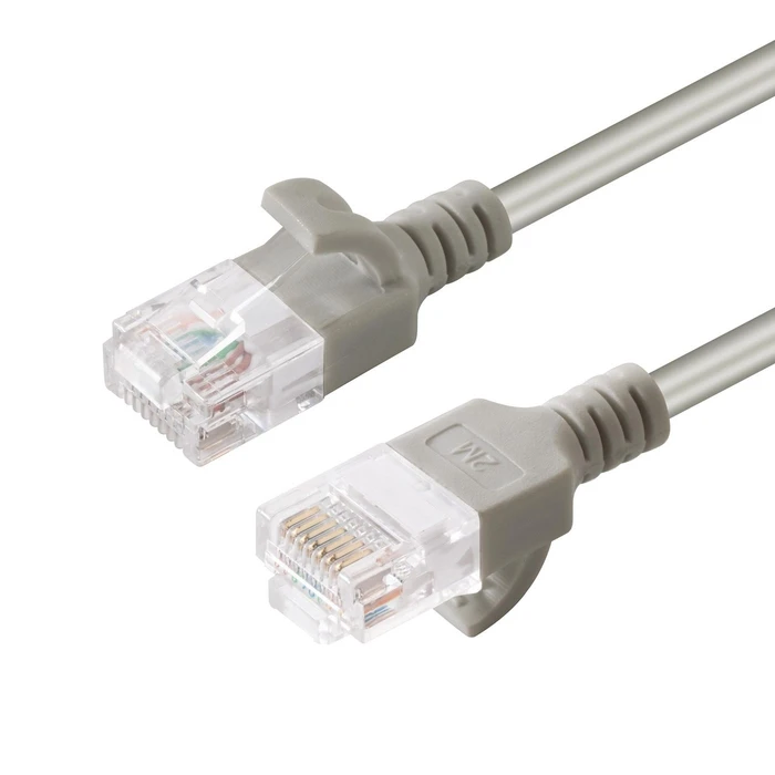 Microconnect U/UTP Cat.6 (Gigabit) Ethernet Network Cable 0.15m Grey V-UTP60015-SLIM
