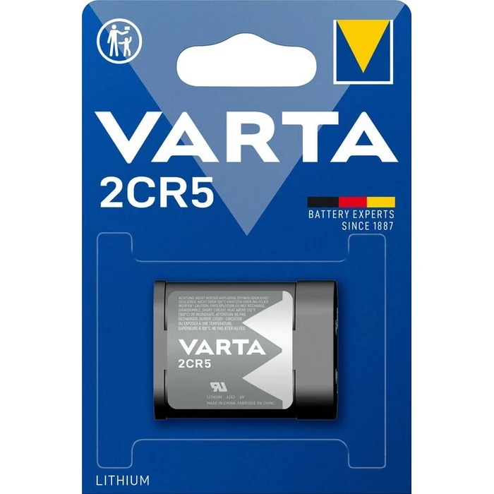 VARTA Photo Lithium Battery 2CR5 DL245