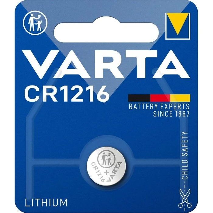 Default Varta CR1216 Lithium Button Cell Battery