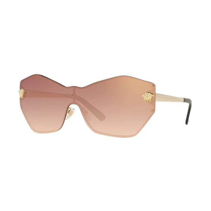 Γυναικεία Γυαλιά Ηλίου Versace VE2182-12526F Χρυσός Μεταλλικός Σκελετός Ροζ Καθρέφτης Φακός