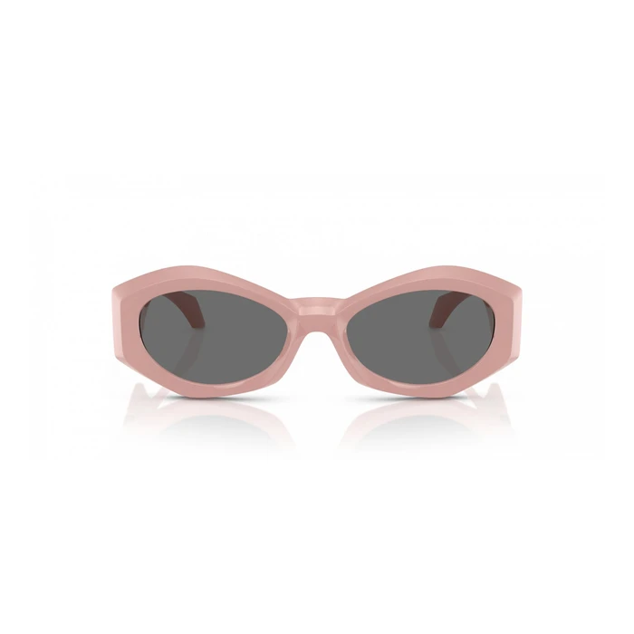 Versace Women Sunglasses VE4466U 546387 - Pink Acetate Frame, Grey Lenses, 54/19/140 mm