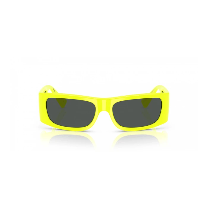 Versace Sunglasses VE4482-544987 - Men's, Yellow Frame, Grey Lenses, 57/16/135 mm