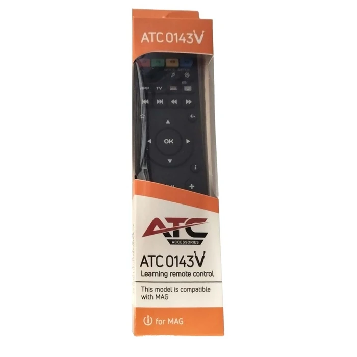 ATC Universal Remote Control for MAG IPTV TV Boxes (Model 0143)