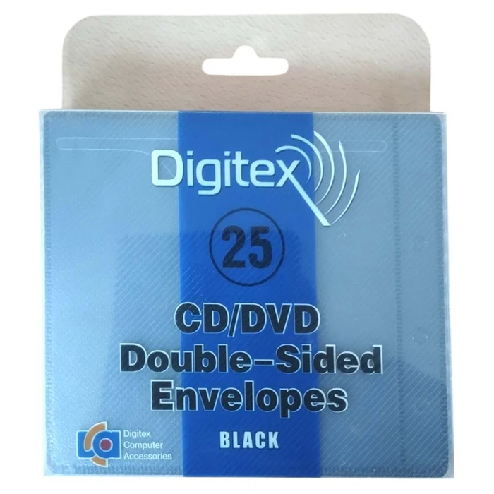 Φάκελοι Διπλής Όψης Digitex CD/DVD
