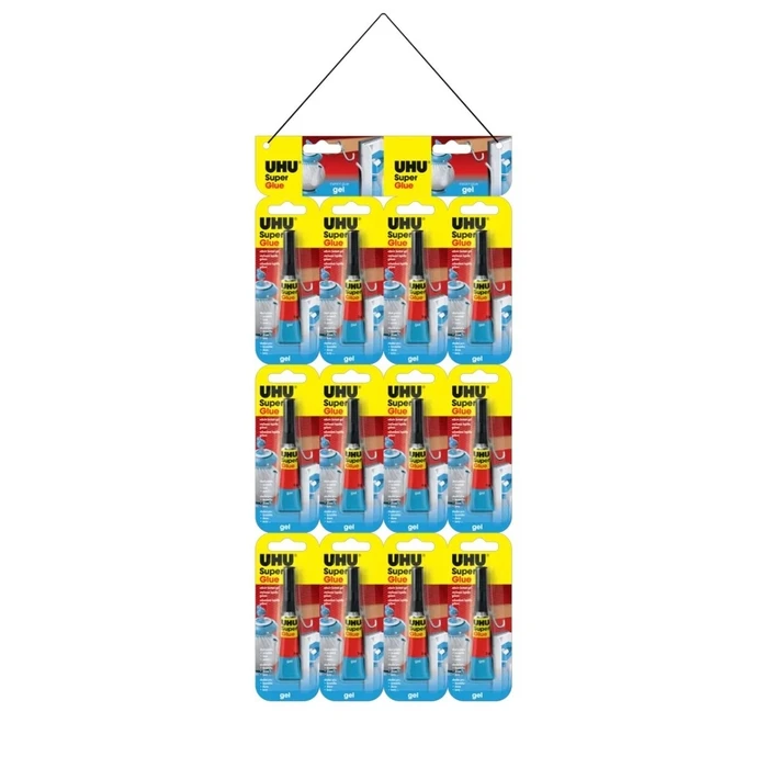 Default UHU Superglue Gel Jumbo 2g B12