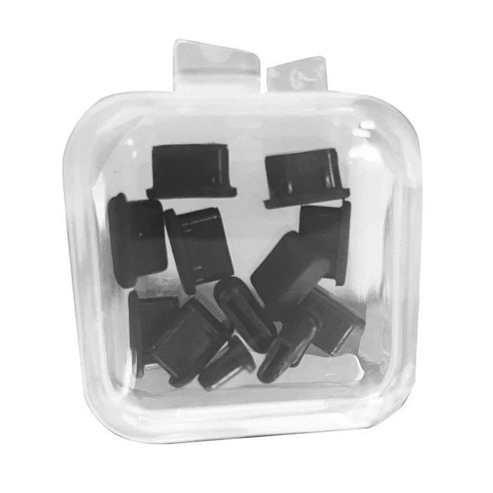 ATC Silicone Protective Dust Plug for USB Type-C (12 pcs)