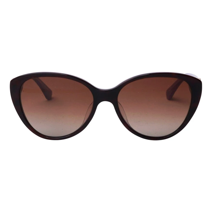 KATE SPADE Visalia Women's Sunglasses - Brown Acetate Frame with Brown Gradient Lenses (55/16/140 mm)