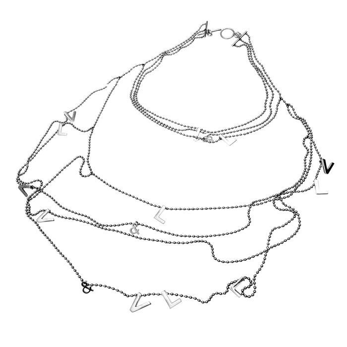 Γυναικείο Κολιέ Victorio & Lucchino Vj0001Co από Ατσάλι Silver