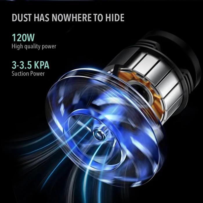 Elysium VK1000B Επαναφορτιζόμενο Σκουπάκι Χειρός 7.4V Μαύρο
