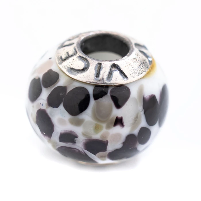 Γυναικείο Charm Viceroy Vmb0015-21 (1cm) από Ασήμι White, Black, Gray