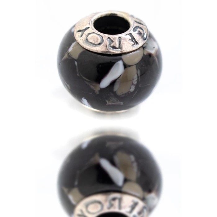 Γυναικείο Charm Viceroy Vmb0026-25 (1cm) από Ασήμι White, Black, Gray