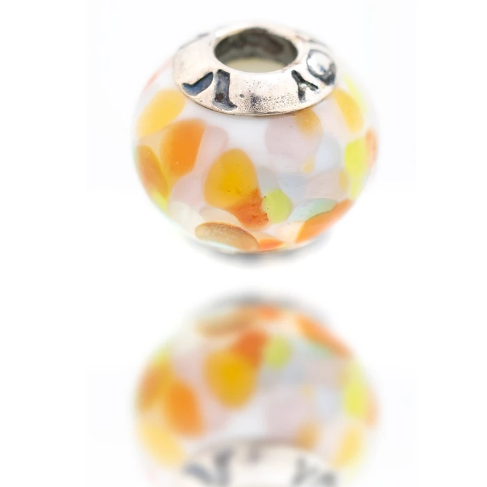 Γυναικείο Charm Viceroy Vmb0042-29 (1cm) από Ασήμι White, Red, Green, Orange