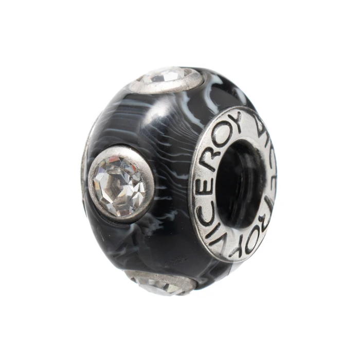 Γυναικείο Charm Viceroy Vmm0051-05 (1cm) από Ασήμι Black