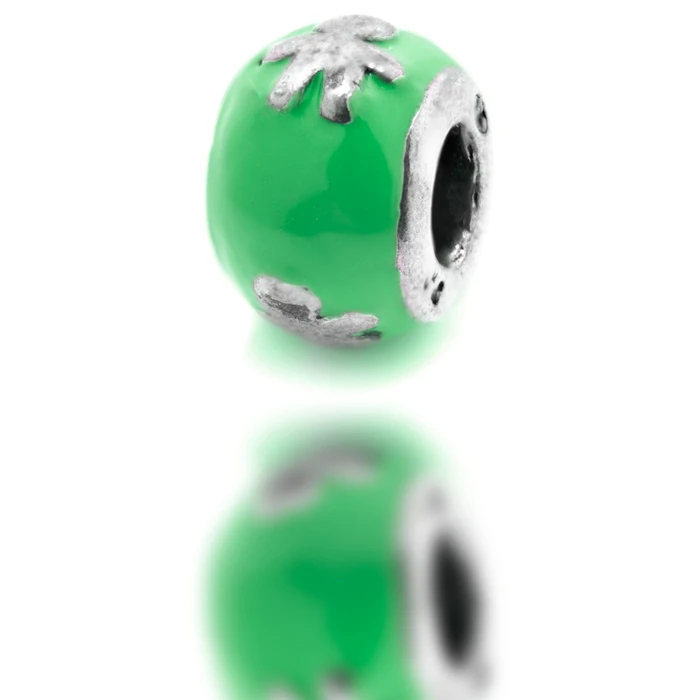 Γυναικείο Charm Viceroy Vmm0094-02 (1cm) από Ασήμι Green