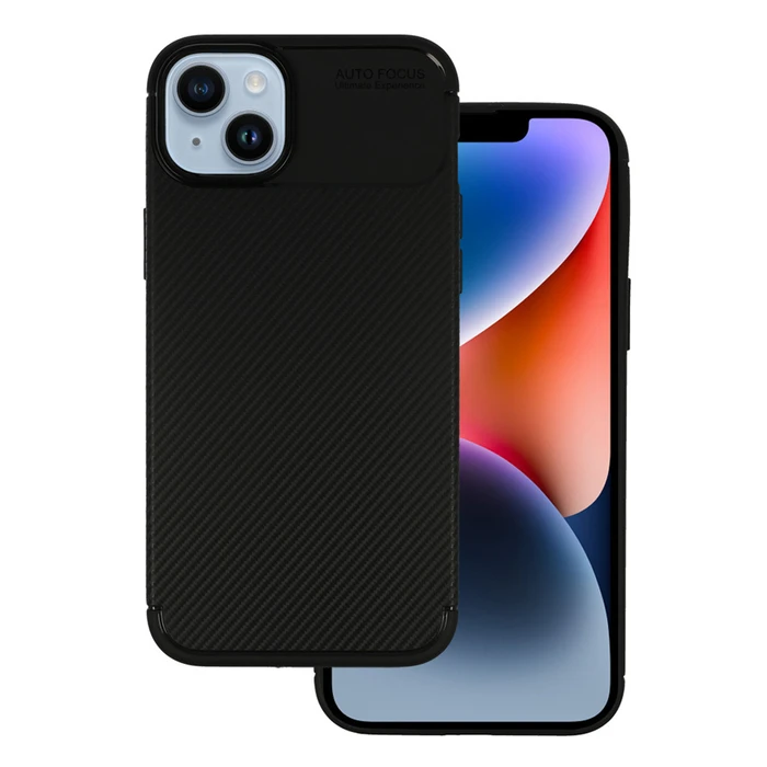 Θήκη Κινητού Vennus Carbon Elite VNS-0056 για iPhone 14 Plus, μαύρη