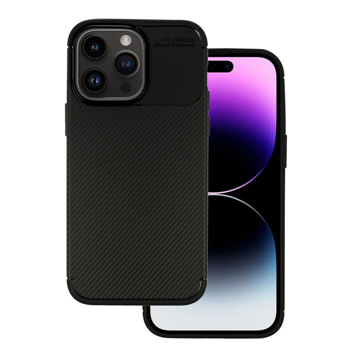 Θήκη Κινητού Vennus Carbon Elite VNS-0058 για iPhone 14 Pro Max, μαύρη