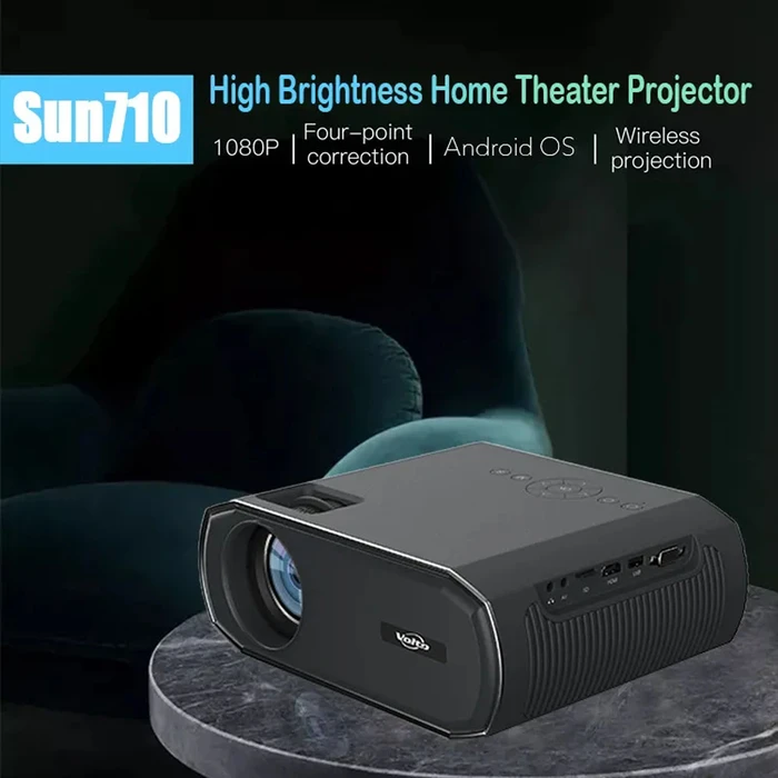 Projector Volto Native Home Theater Fhd 1080p Ansi 400 Wifi Bt Android Auto Focus