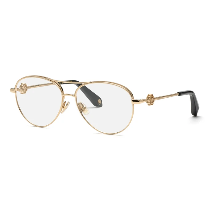 Roberto Cavalli Women Eyeglasses VRC068V56300Y (56/14/145 mm) Pink Metal Frame