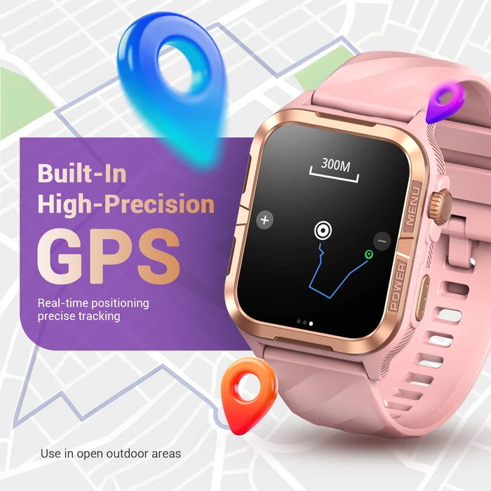 Blackview W10 Pro 46mm Smartwatch με Παλμογράφο (Ροζ)