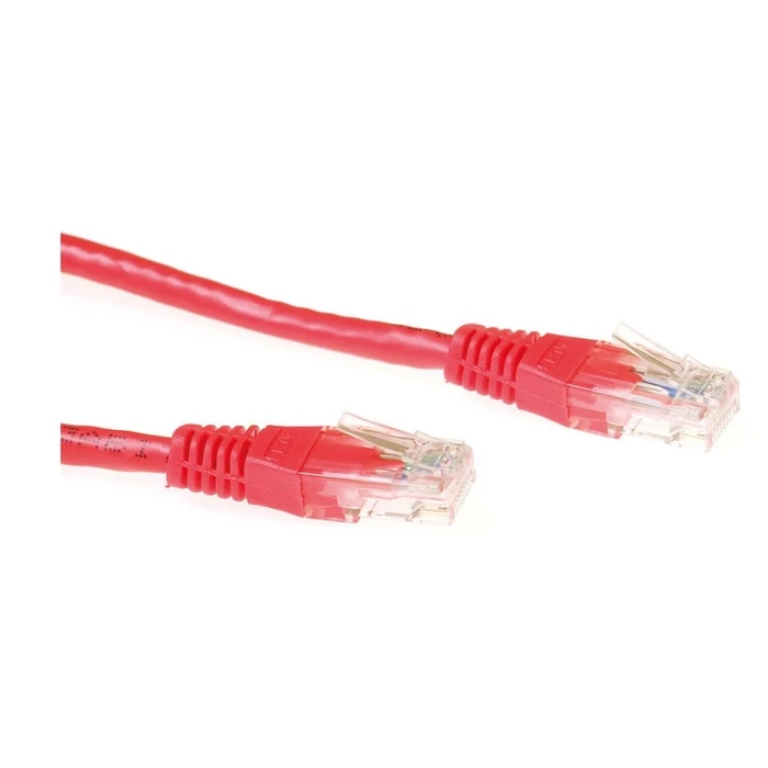 Microconnect U/UTP Cat6 Καλώδιο Ethernet 5m Κόκκινο B-UTP605R-B