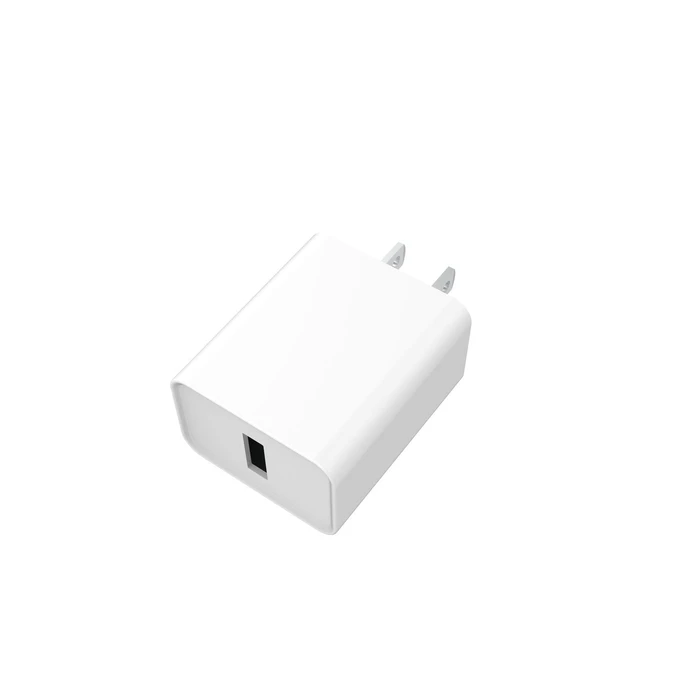 eStuff Φορτιστής Χωρίς Καλώδιο με Θύρα USB-A 12W Λευκός (ES636101-BULK)