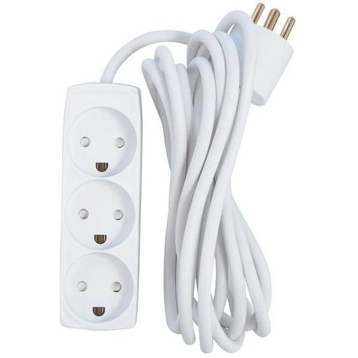 Microconnect Power Strip 3-Socket with Switch and 3m Cable GRU033WDK